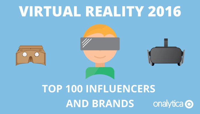 Onalytica - Virtual Reality 2016 Top 100 Influencers and Brands